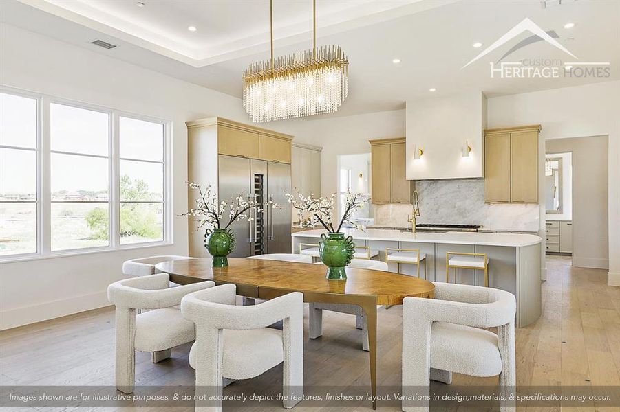 Furnished interior view inside a new home in , Westlake (Image 7). Furnished interior view inside a new home in , Westlake (Image 7).