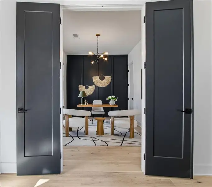 Furnished interior view inside a new home in , Atlanta (Image 4).