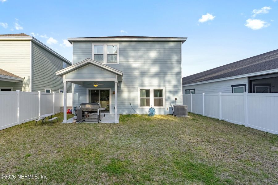 Exterior details and patio area of a home in , Fernandina Beach (Image 22).