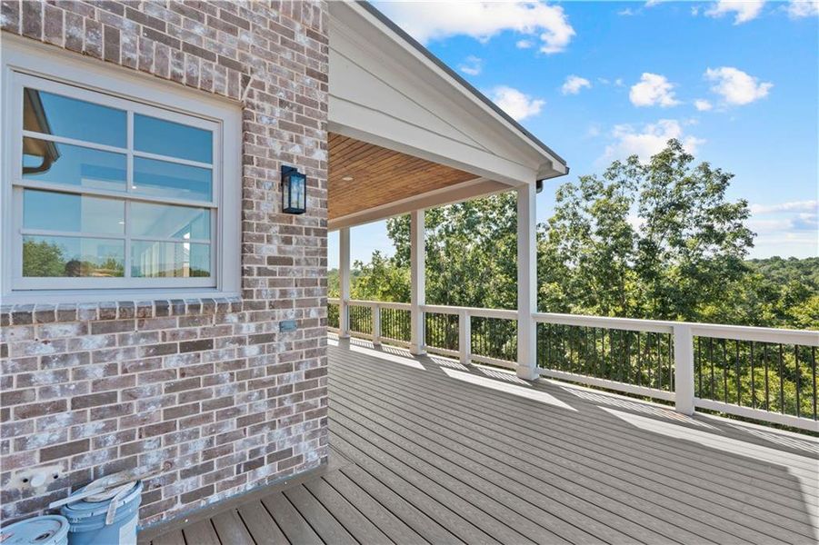 Front exterior of a new home in , Suwanee, GA, highlighting curb appeal (Image 25).