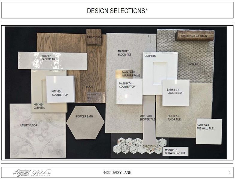 Representative photo of design selections for 4432 Daisy Lane