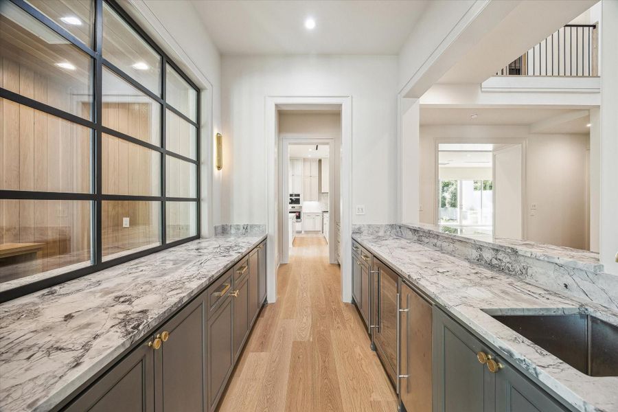 Furnished interior view inside a new home in , Houston (Image 34).