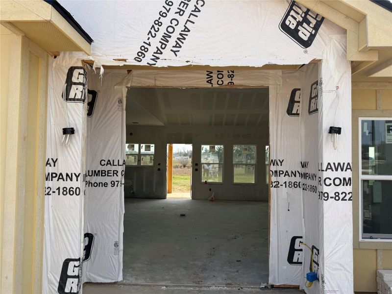 All Glass Double Door to be installed All Glass Double Door to be installed