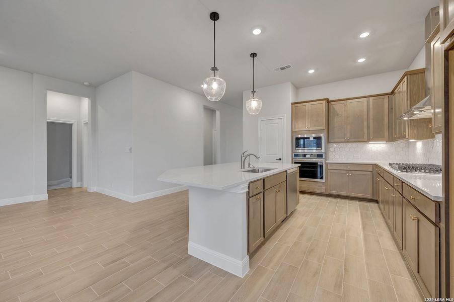 Furnished interior view inside a new home in Davis Ranch 50', San Antonio (Image 7).