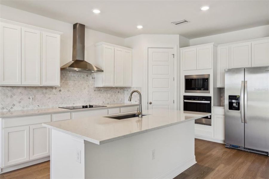 Furnished interior view inside a new home in Crescent Lakes - Signature Series, Punta Gorda (Image 4).