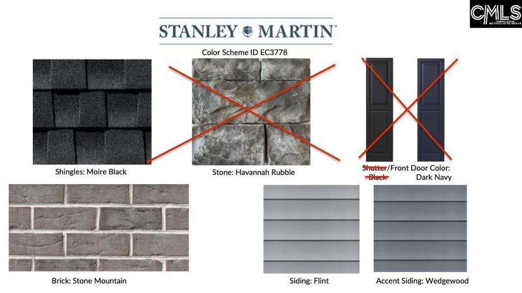 Sample of building materials used in homes in Boykin Hills, Chapin (Image 41). Sample of building materials used in homes in Boykin Hills, Chapin (Image 41).