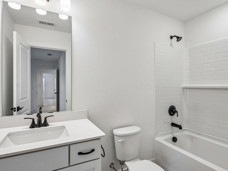 Furnished interior view inside a new home in Station Hill - Estate Series, Franklin (Image 8).