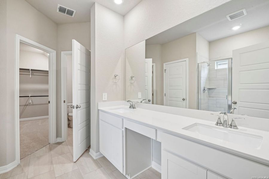 Furnished interior view inside a new home in Royal Crest, San Antonio (Image 14).