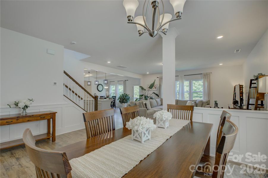 Furnished interior view inside a new home in , York (Image 16).