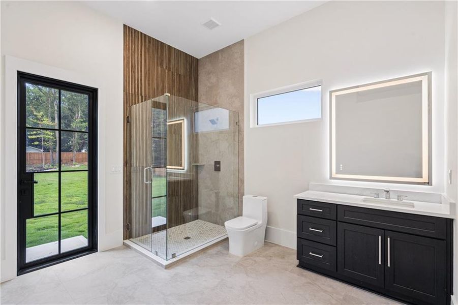 Furnished interior view inside a new home in , Auburn (Image 45).