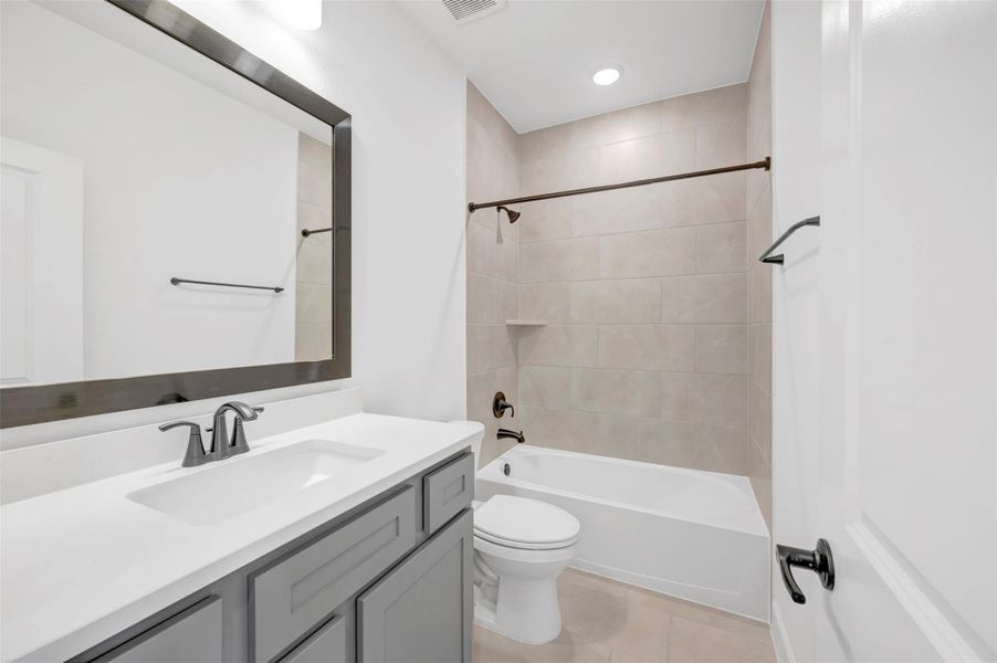 Furnished interior view inside a new home in Indigo 35’ Homesites, Richmond (Image 3).