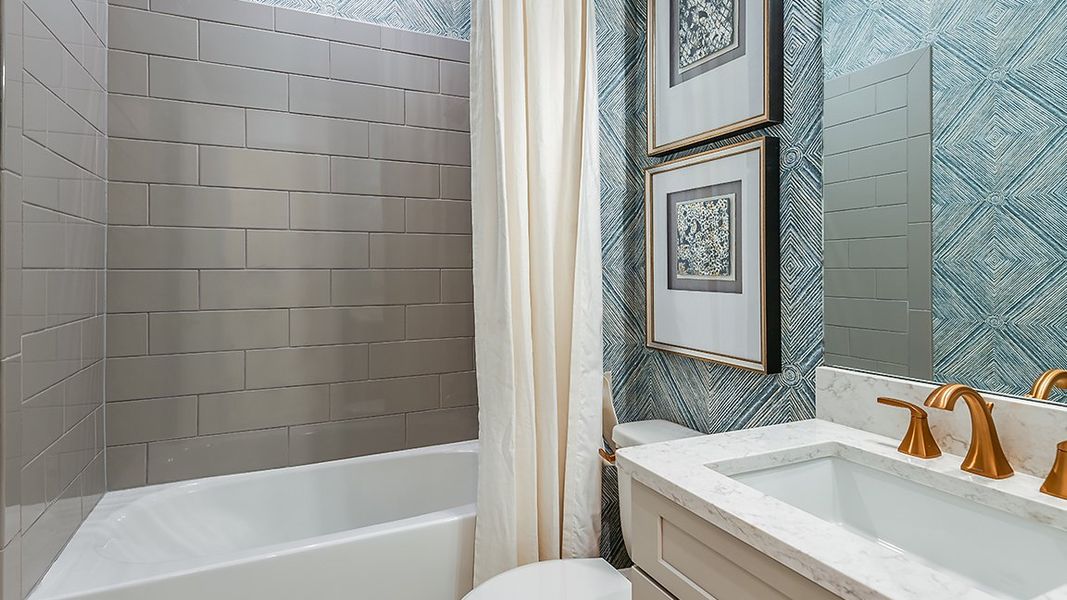 Representative furnished interior of a home built from the Lazio by Taylor Morrison in Esplanade at Azario Lakewood Ranch, Lakewood Ranch (Image 17).