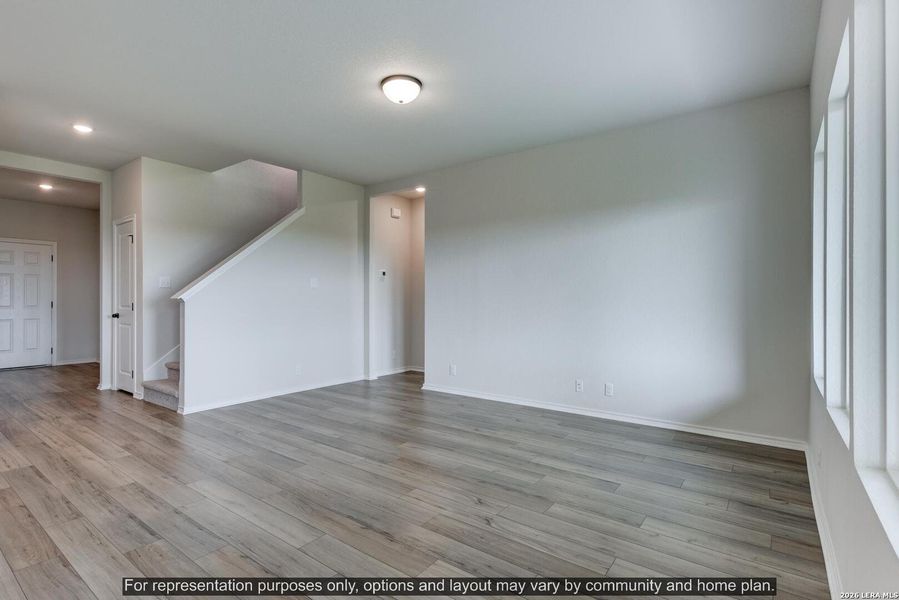 Spacious, unfurnished interior of a new home in The Wilder, Adkins (Image 14).