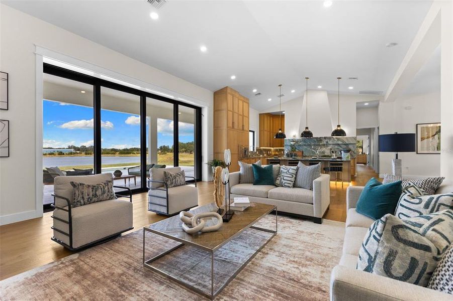 Furnished interior view inside a new home in , Myakka City (Image 9).