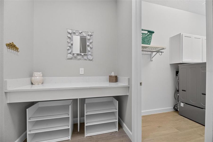 Furnished interior view inside a new home in Southshore Bay Active Adult, Wimauma (Image 47).
