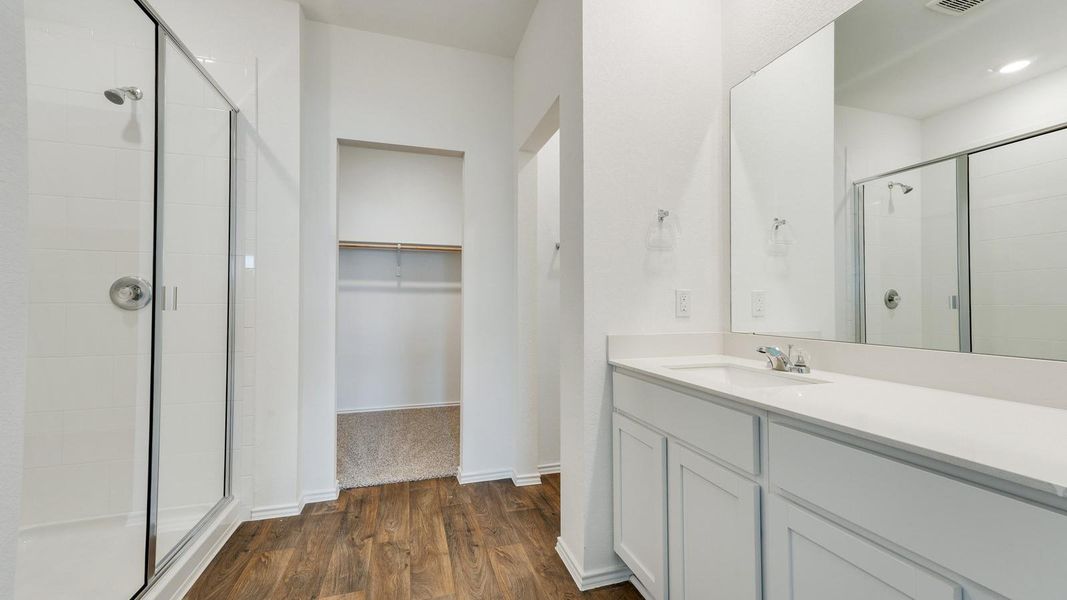Furnished interior view inside a new home in Durango, Mustang Ridge (Image 8).