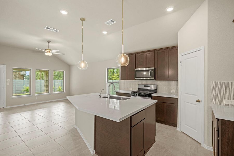 Furnished interior view inside a new home in Two Step Farm, Montgomery (Image 8). Furnished interior view inside a new home in Two Step Farm, Montgomery (Image 8).