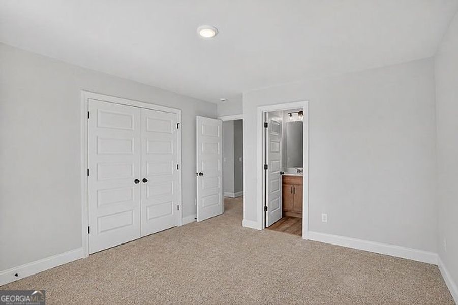 Spacious, unfurnished interior of a new home in Stone Brooke, Gray (Image 34).
