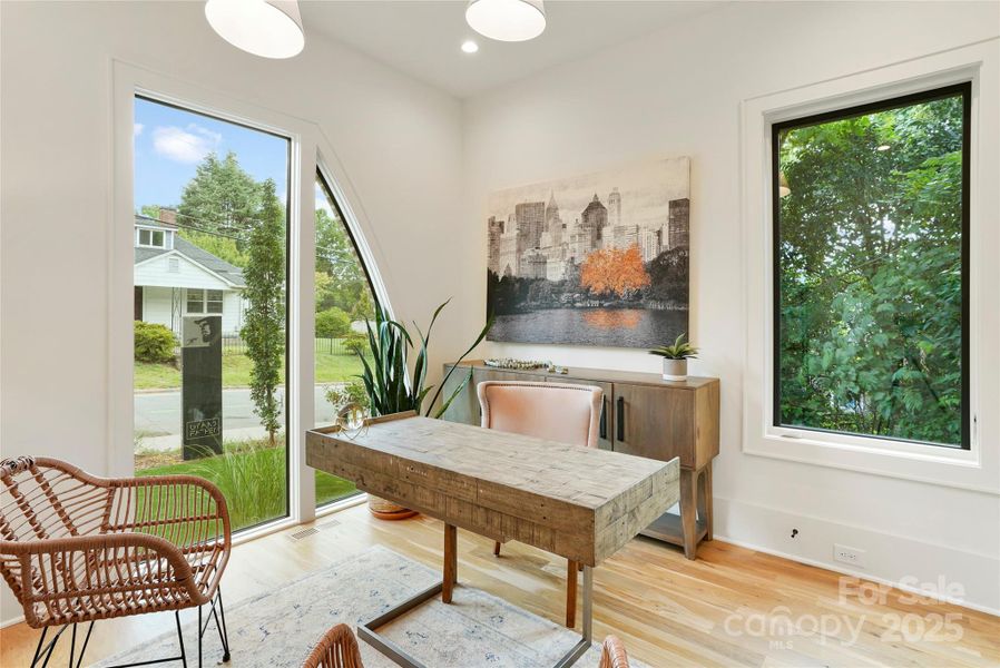 Furnished interior view inside a new home in , Charlotte (Image 4).