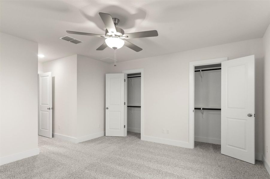 Spacious, unfurnished interior of a new home in Saddle Creek Twinhomes, Georgetown (Image 19). Spacious, unfurnished interior of a new home in Saddle Creek Twinhomes, Georgetown (Image 19).