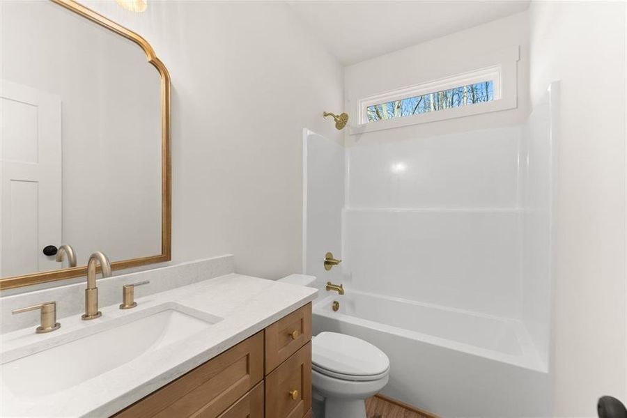 Furnished interior view inside a new home in , Cleveland (Image 12).