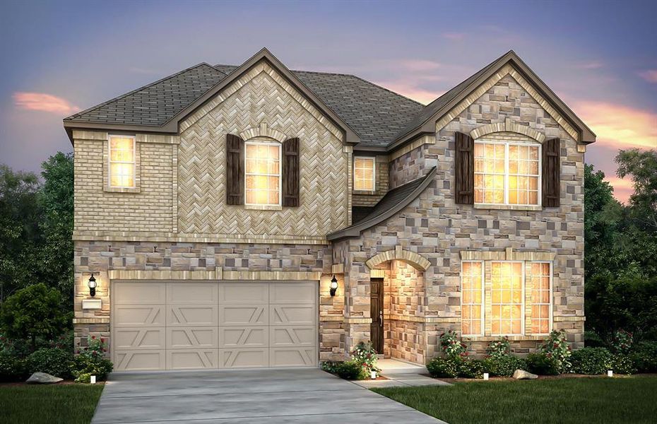 NEW CONSTRUCTION: Stunning two-story home available at Anna Town Square