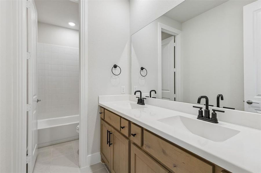 Furnished interior view inside a new home in , McKinney (Image 8).