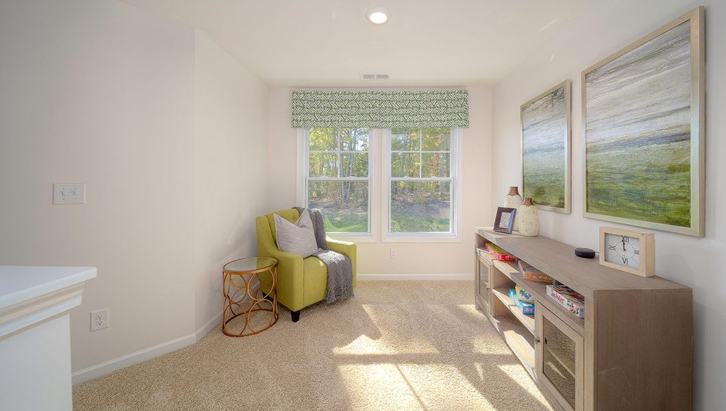 Furnished interior view inside a new home in The Townes at Stonecrest, Hendersonville (Image 31).