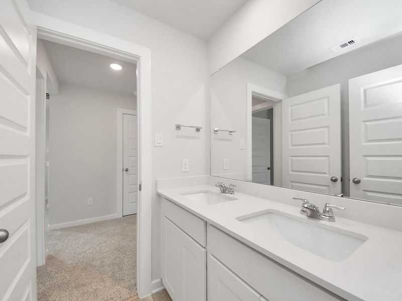 Furnished interior view inside a new home in Liberty Estates, Cleveland (Image 17).