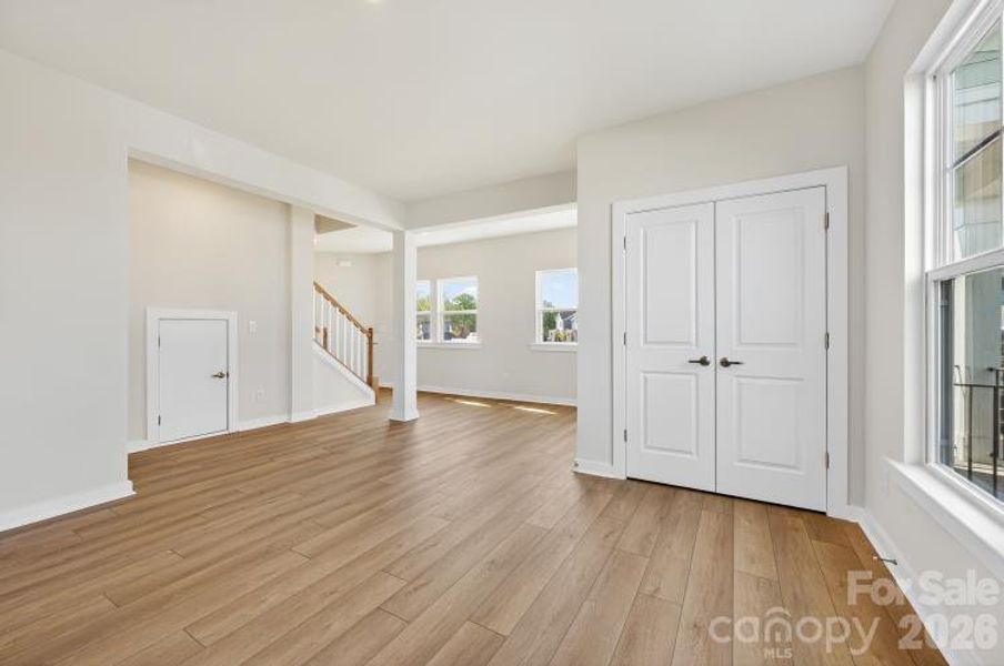 Spacious, unfurnished interior of a new home in North Creek Village - Townhomes, Huntersville (Image 21).