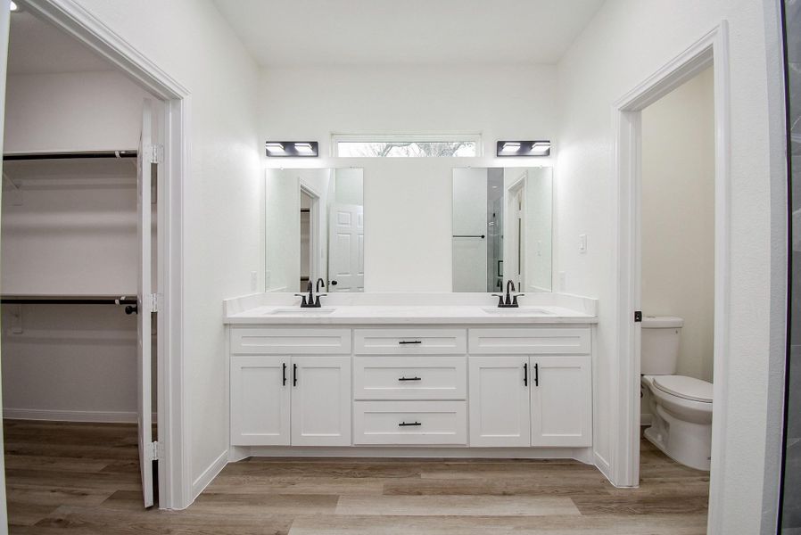 Furnished interior view inside a new home in , Houston (Image 10).