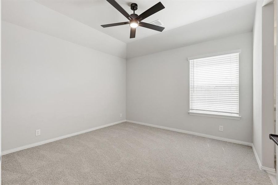Spacious, unfurnished interior of a new home in Union Park, Little Elm (Image 24). Spacious, unfurnished interior of a new home in Union Park, Little Elm (Image 24).