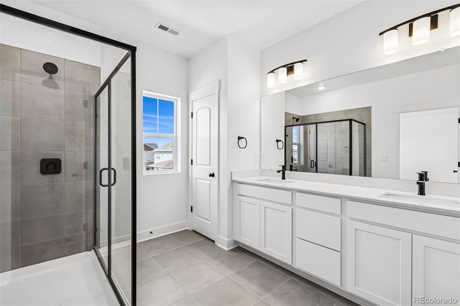Furnished interior view inside a new home in Painted Prairie Cottage, Aurora (Image 8).