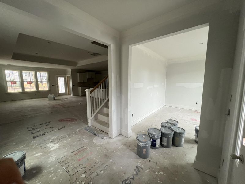 In-progress construction of a new home in Lochton, Summerville, SC (Image 18).
