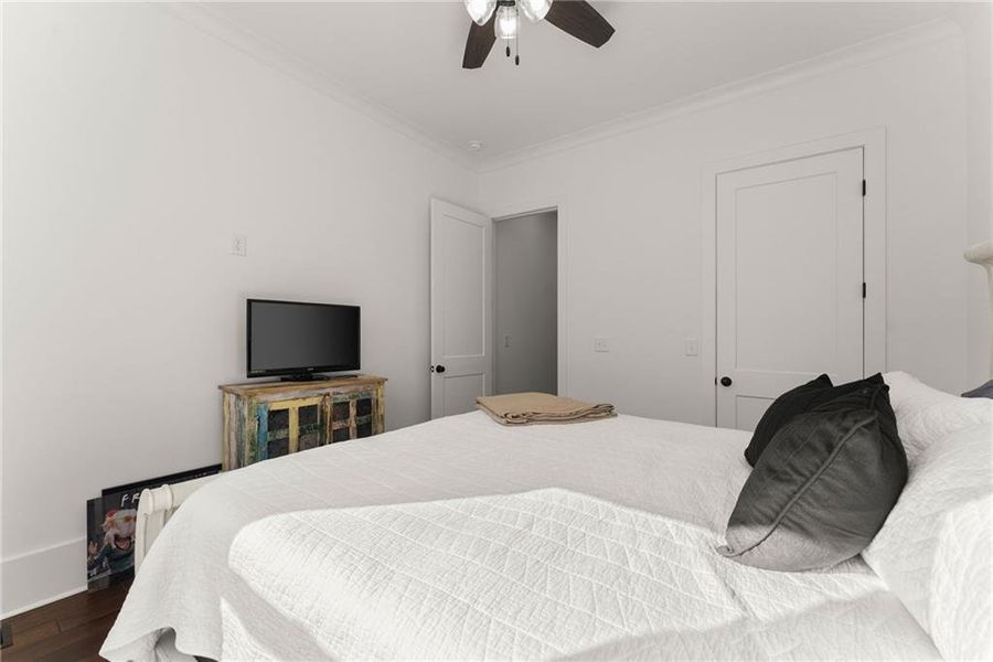 Furnished interior view inside a new home in , Cleveland (Image 60).