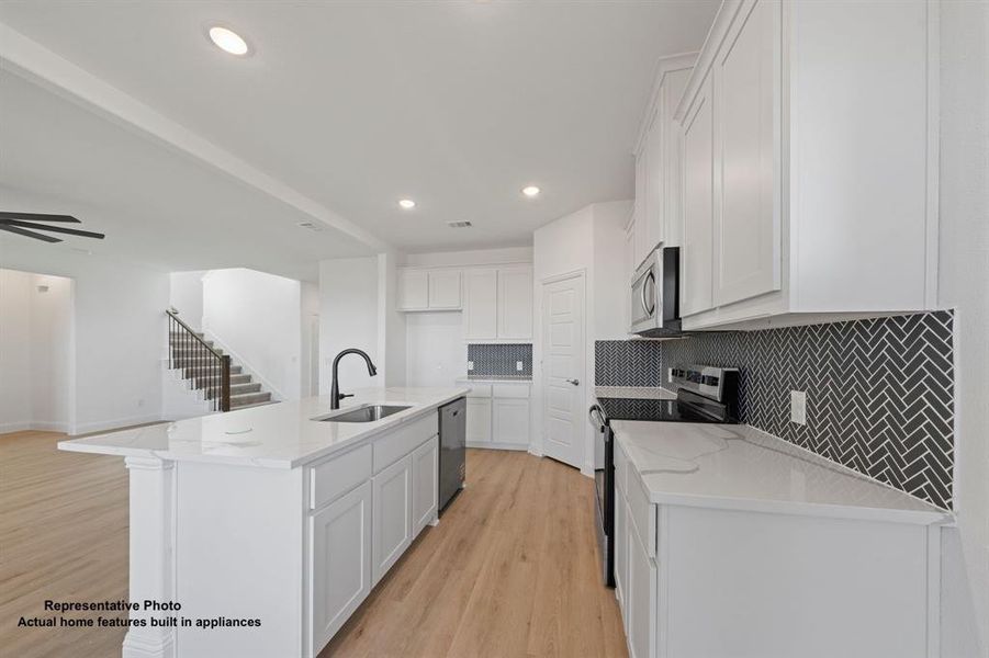 Furnished interior view inside a new home in , Boyd (Image 4).