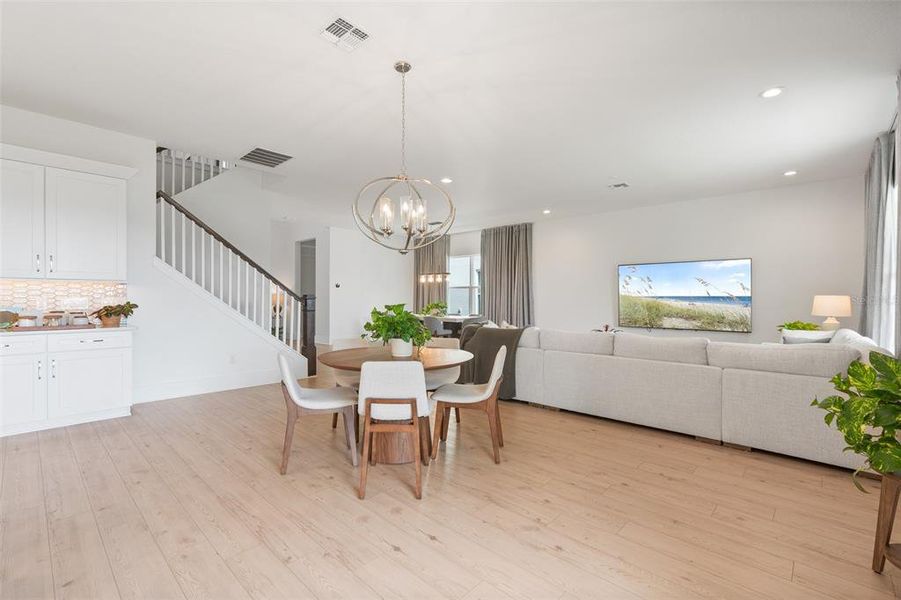 Furnished interior view inside a new home in , Winter Garden (Image 25). Furnished interior view inside a new home in , Winter Garden (Image 25).