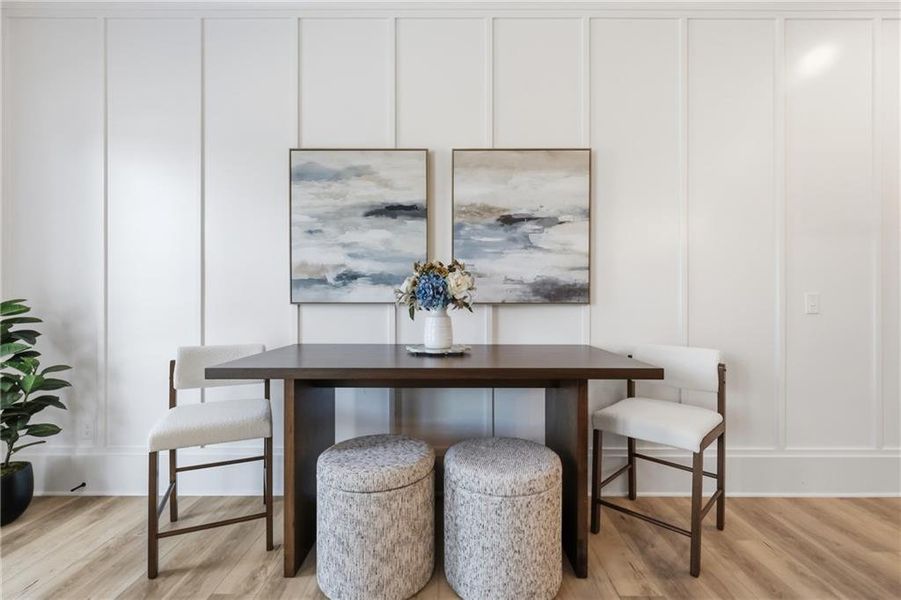 Furnished interior view inside a new home in , Braselton (Image 6).