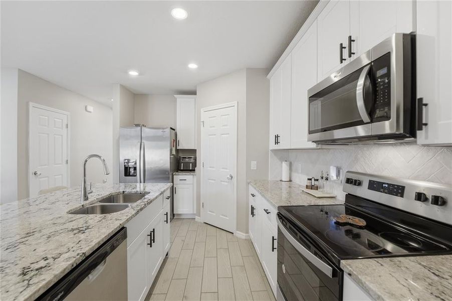 Furnished interior view inside a new home in , Davenport (Image 10).