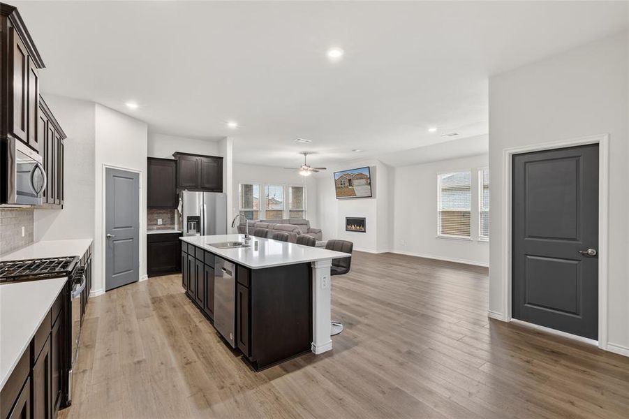 Furnished interior view inside a new home in , Anna (Image 14).