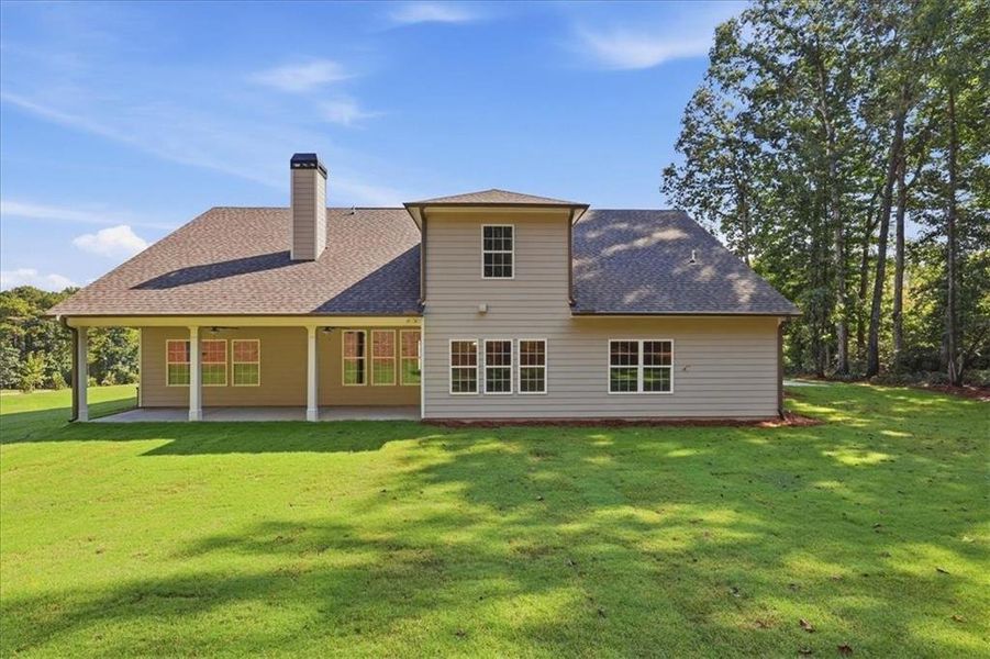 Exterior details and patio area of a home in , Monroe (Image 35).
