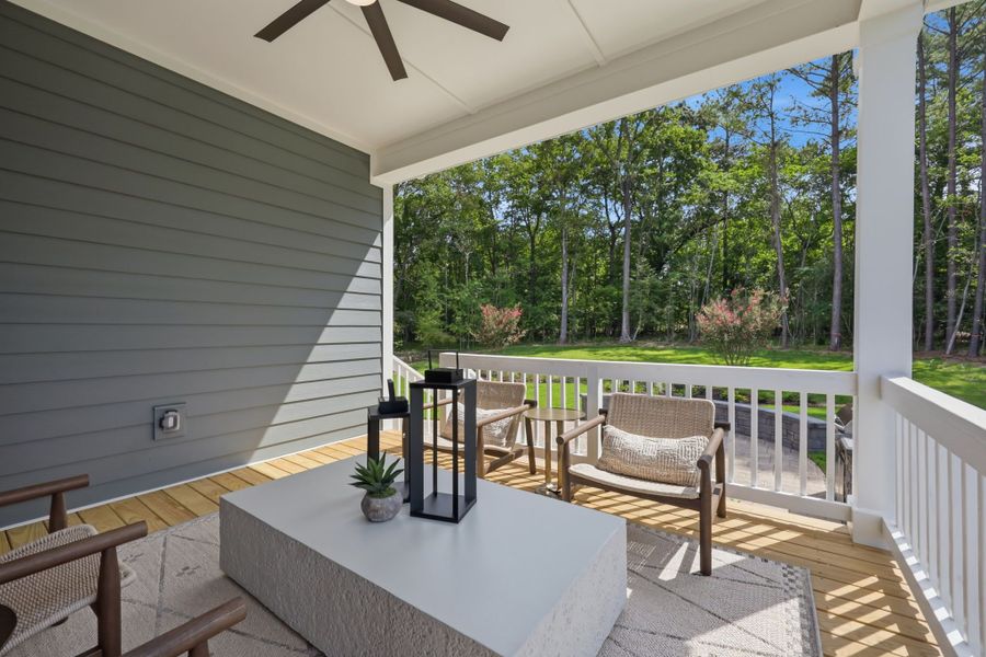 Representative exterior details of a home built from the The Barrington by Davidson Homes LLC in Ashland, Holly Springs (Image 3).