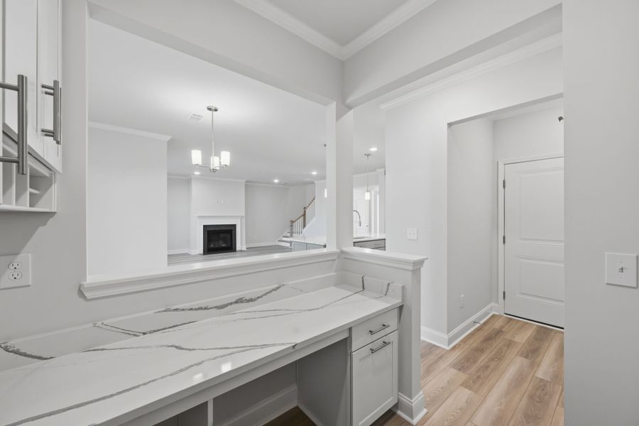Furnished interior view inside a new home in Carriage Estates, Lexington (Image 7).