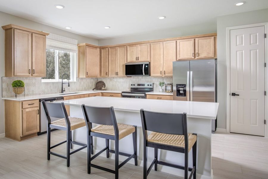 Furnished interior in a model home at Sandal Key II in Weeki Wachee (Image 7). Furnished interior in a model home at Sandal Key II in Weeki Wachee (Image 7).