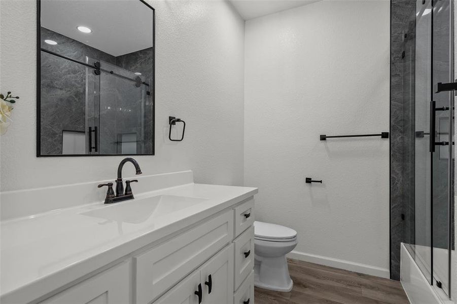 Furnished interior view inside a new home in , Woodway (Image 6).