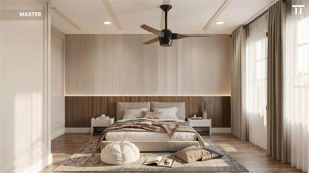 Furnished interior view inside a new home in , North Port (Image 27).