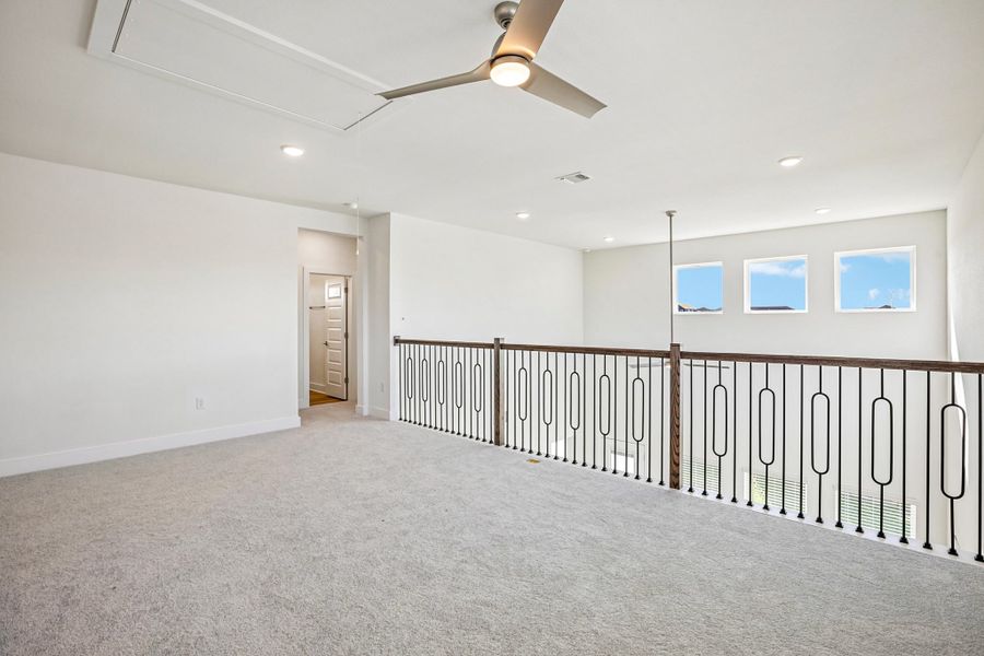 Representative unfurnished interior of a home built from the Homestead by Pacesetter Homes in Easton Park, Austin (Image 47). Representative unfurnished interior of a home built from the Homestead by Pacesetter Homes in Easton Park, Austin (Image 47).