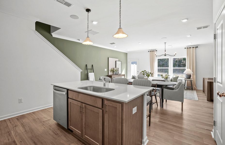 Representative furnished interior of a home built from the Landis by Pulte Homes in Mallard Park, Charlotte (Image 40).