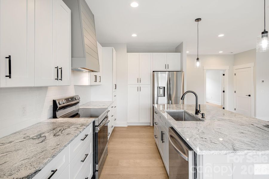 Furnished interior view inside a new home in , Hendersonville (Image 12).
