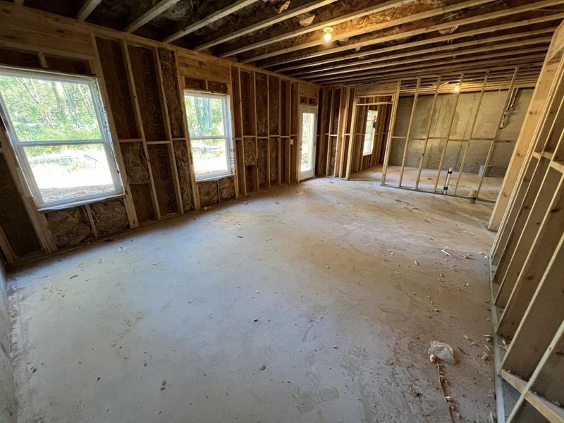 In-progress construction of a new home in Red Bird Manor, Jefferson, GA (Image 22).